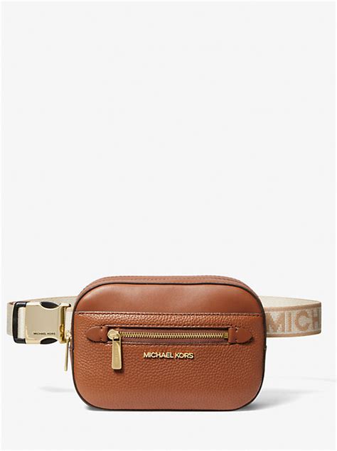 michael kors pebble leather belt bag|Michael Kors mercer small bag.